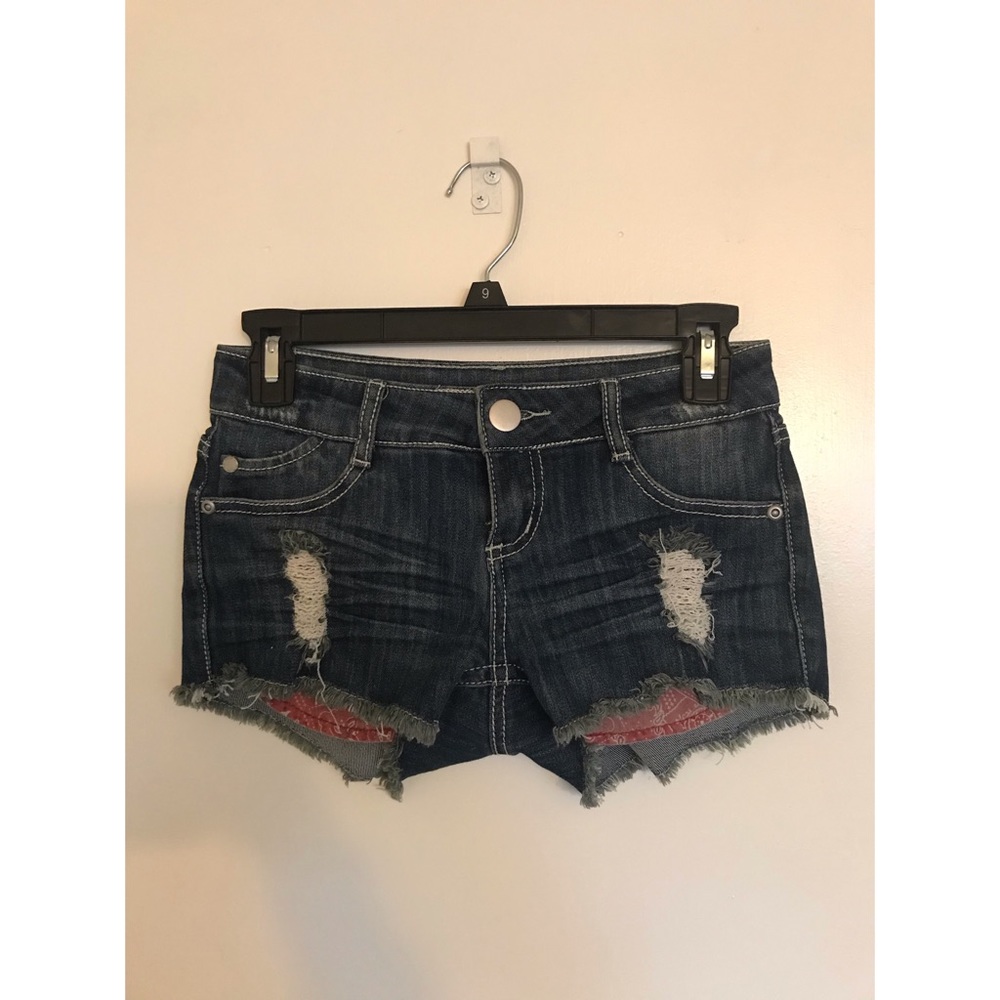 Gently used jean shorts.